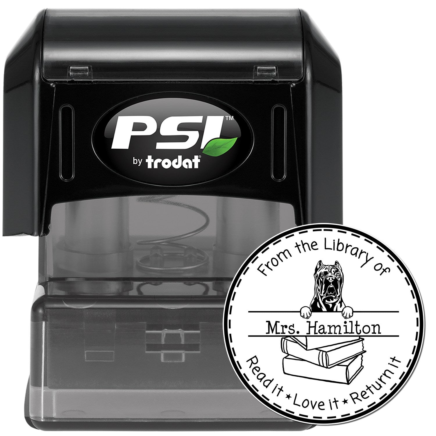 Cane Corso Dog Customized Library Tools For Classroom Stamper - Engineer Seal Stamps