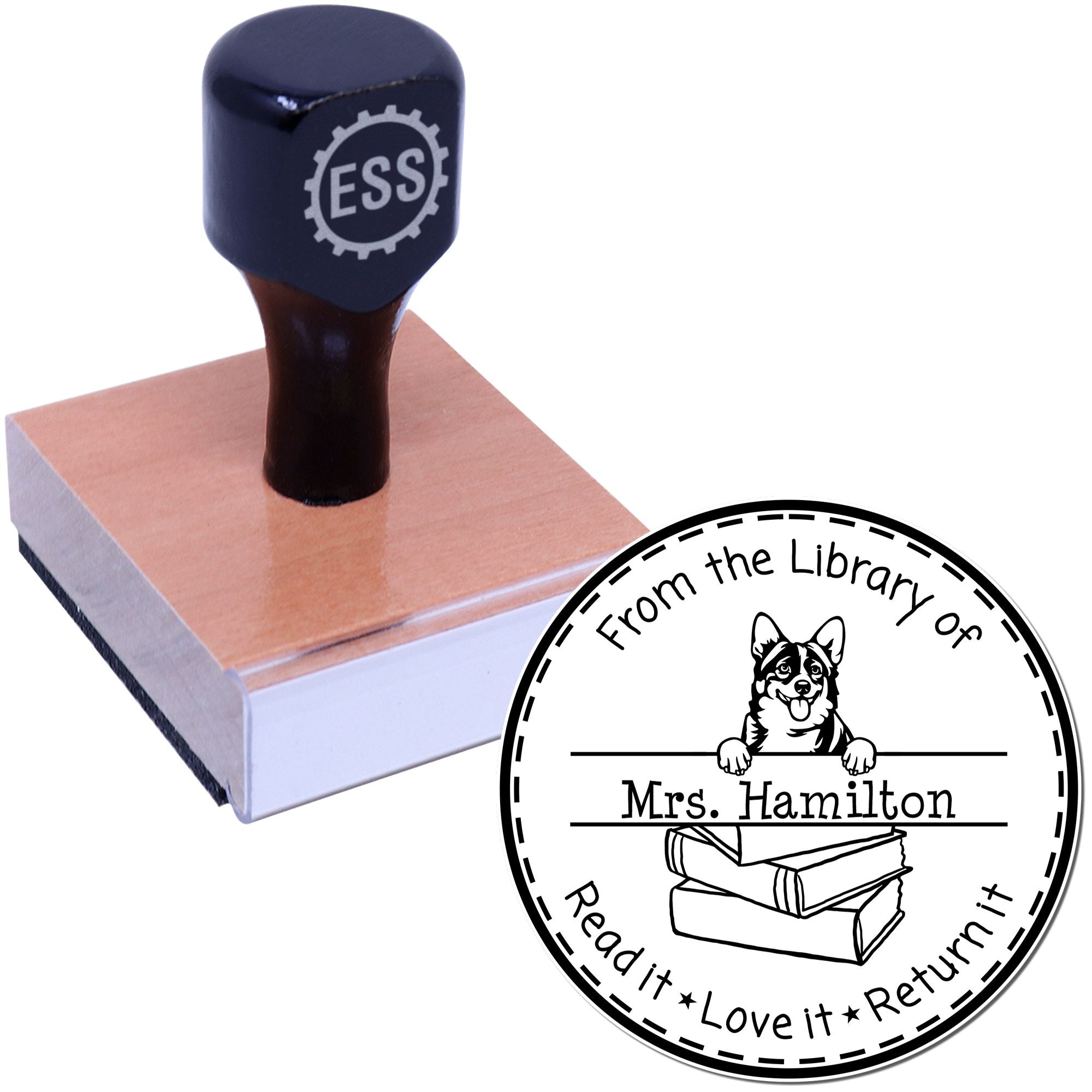 Cardigan Welsh Corgis Dog Themed Teach Stamper