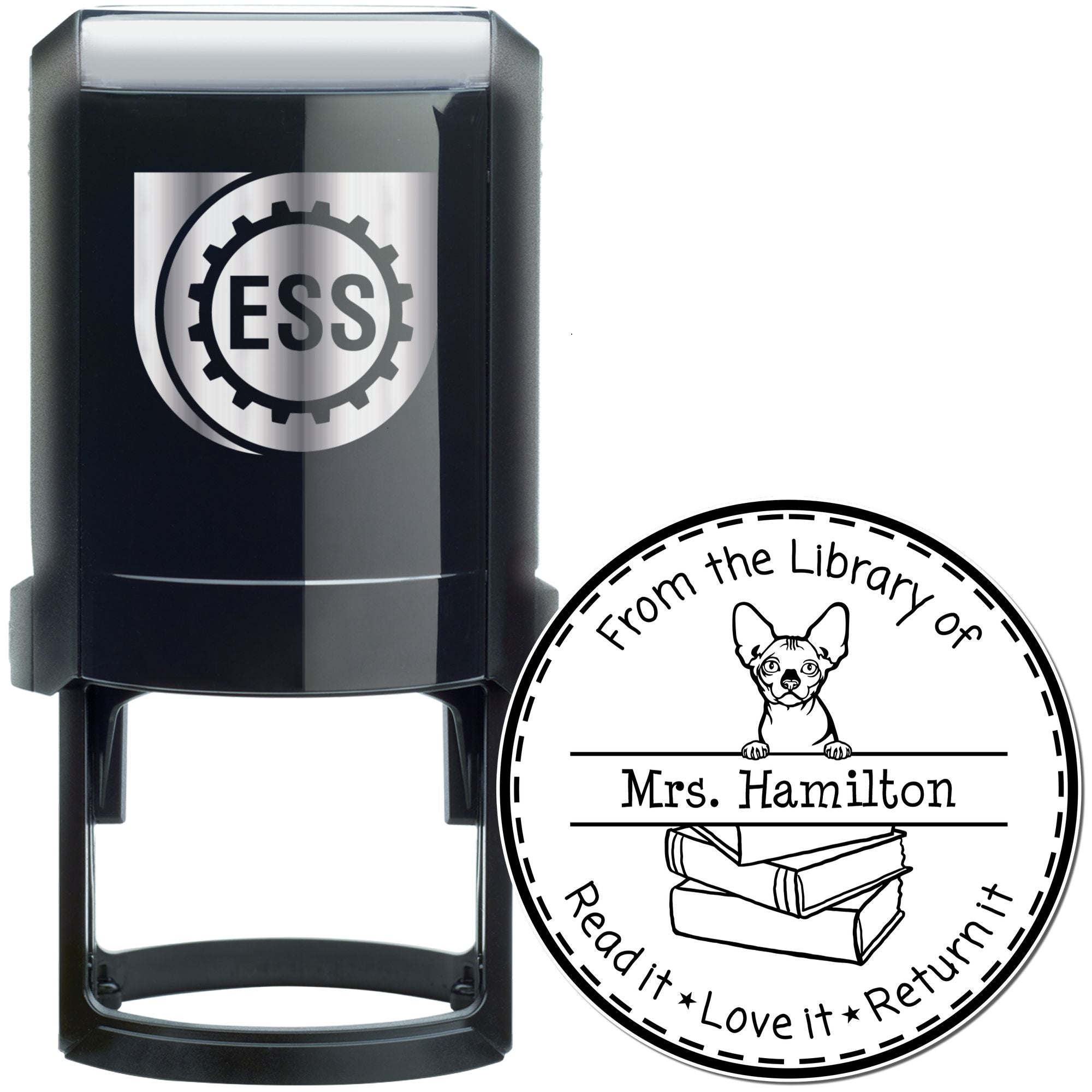 Bambino Customized Teaching Stamper Self-Inking - Engineer Seal Stamps