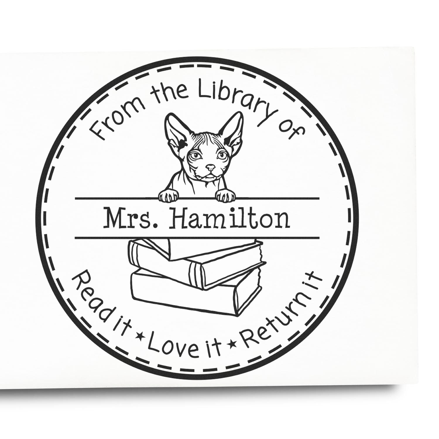 Minskin Custom-Made From The Classroom Of Stamper - Engineer Seal Stamps