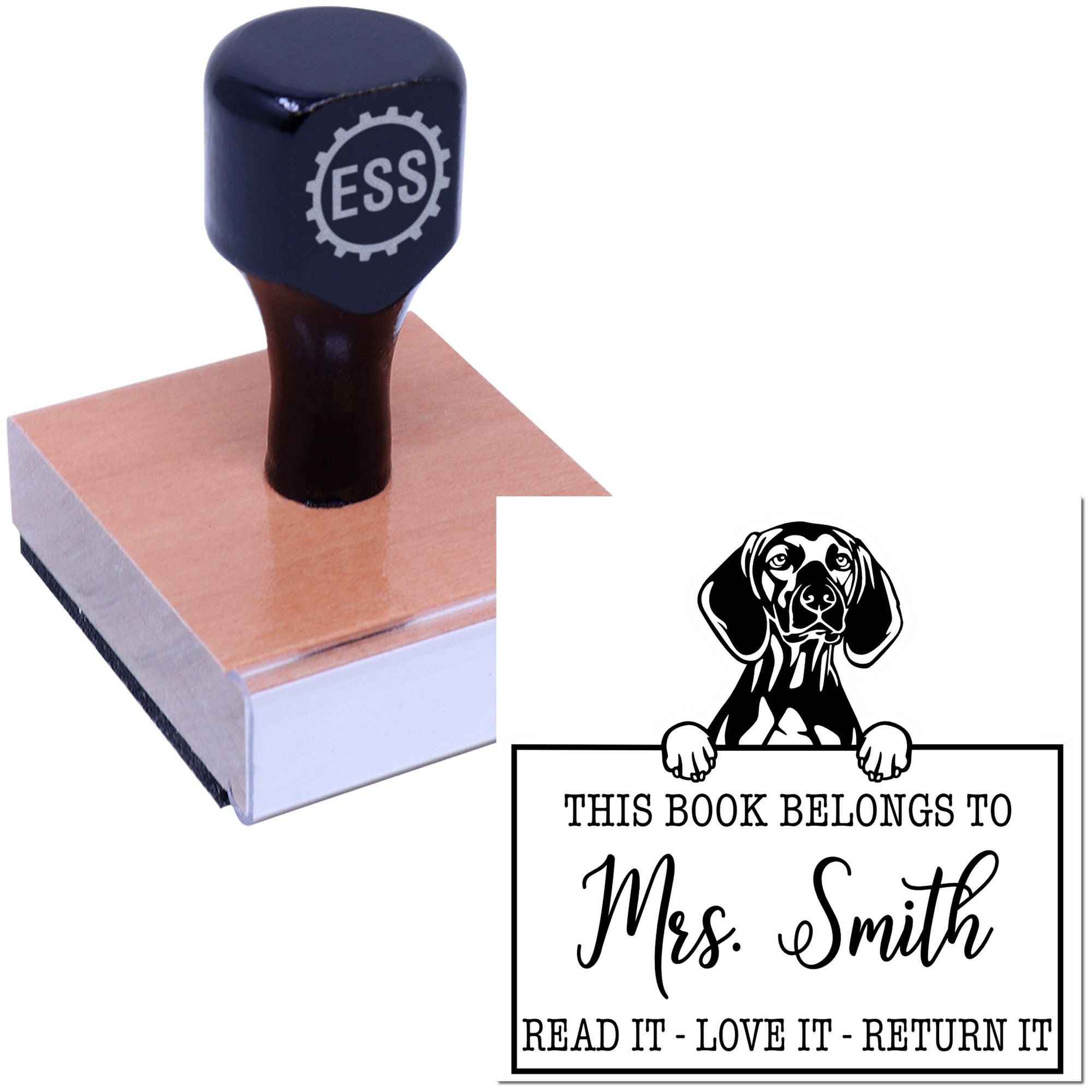 Vizslas Personalized Stamp - Engineer Seal Stamps