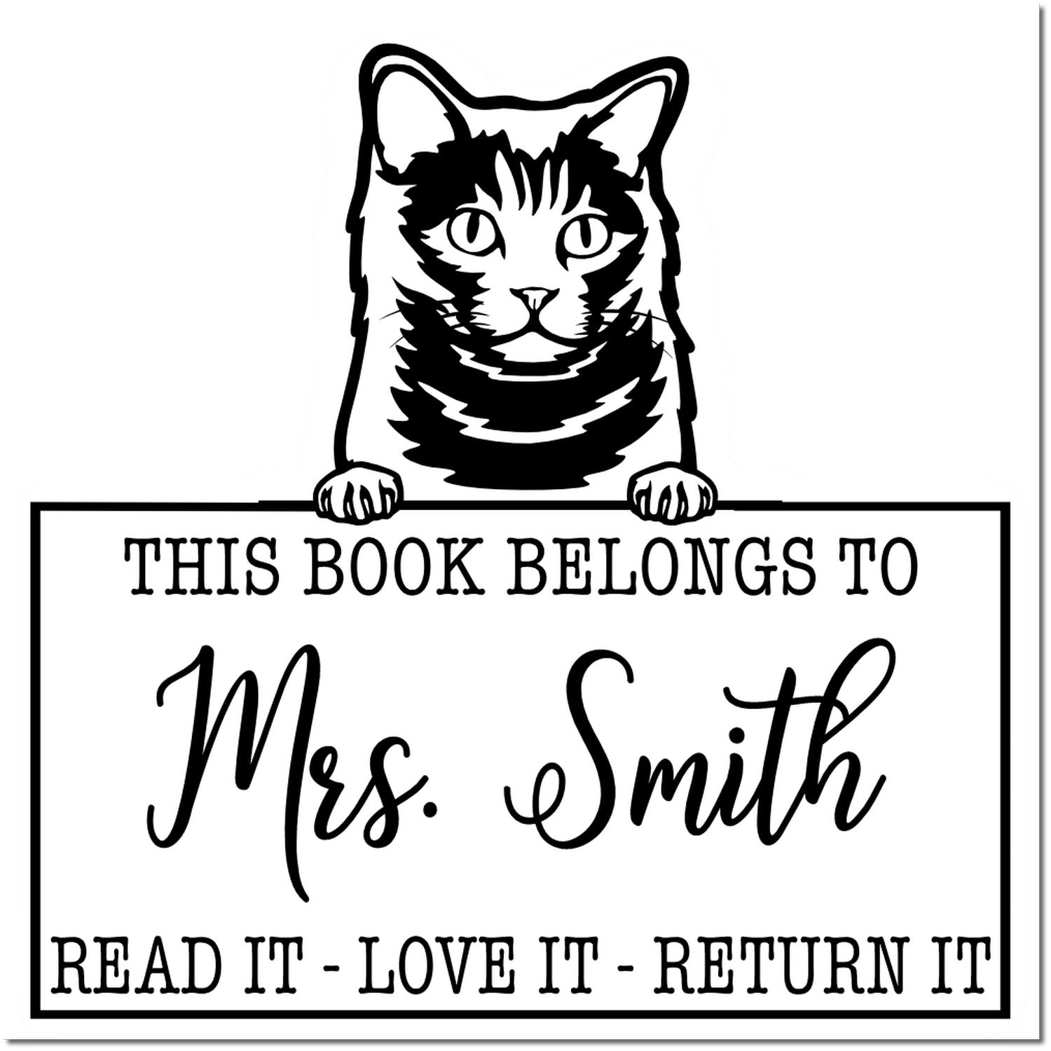 Chartreux Personalized Stamp - Engineer Seal Stamps