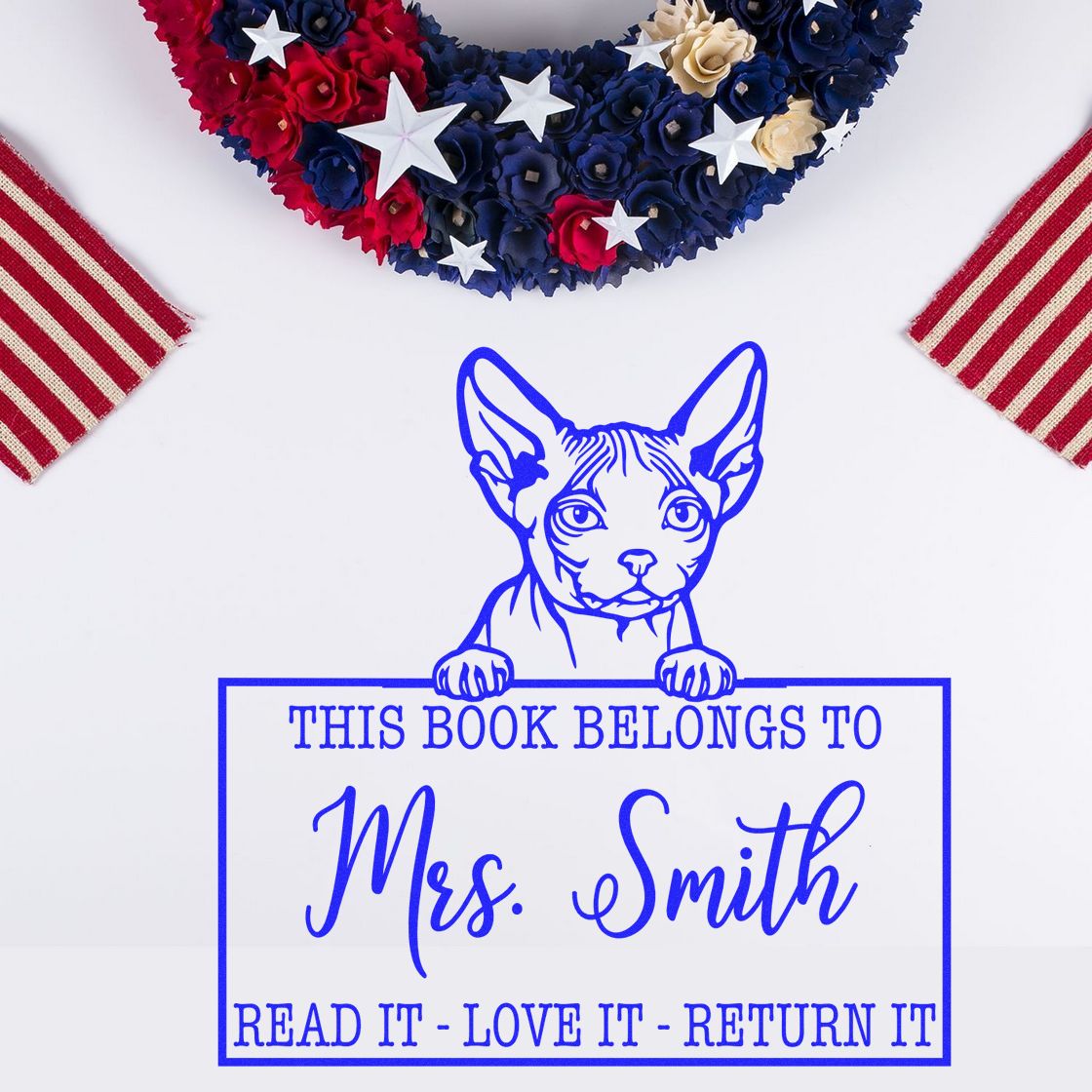 Minskin Cat Custom Educational Tools Stamp - Engineer Seal Stamps