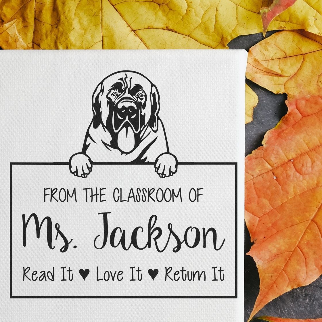 Mastiff Custom Read It Love It Return It For Students Stamp - Engineer Seal Stamps
