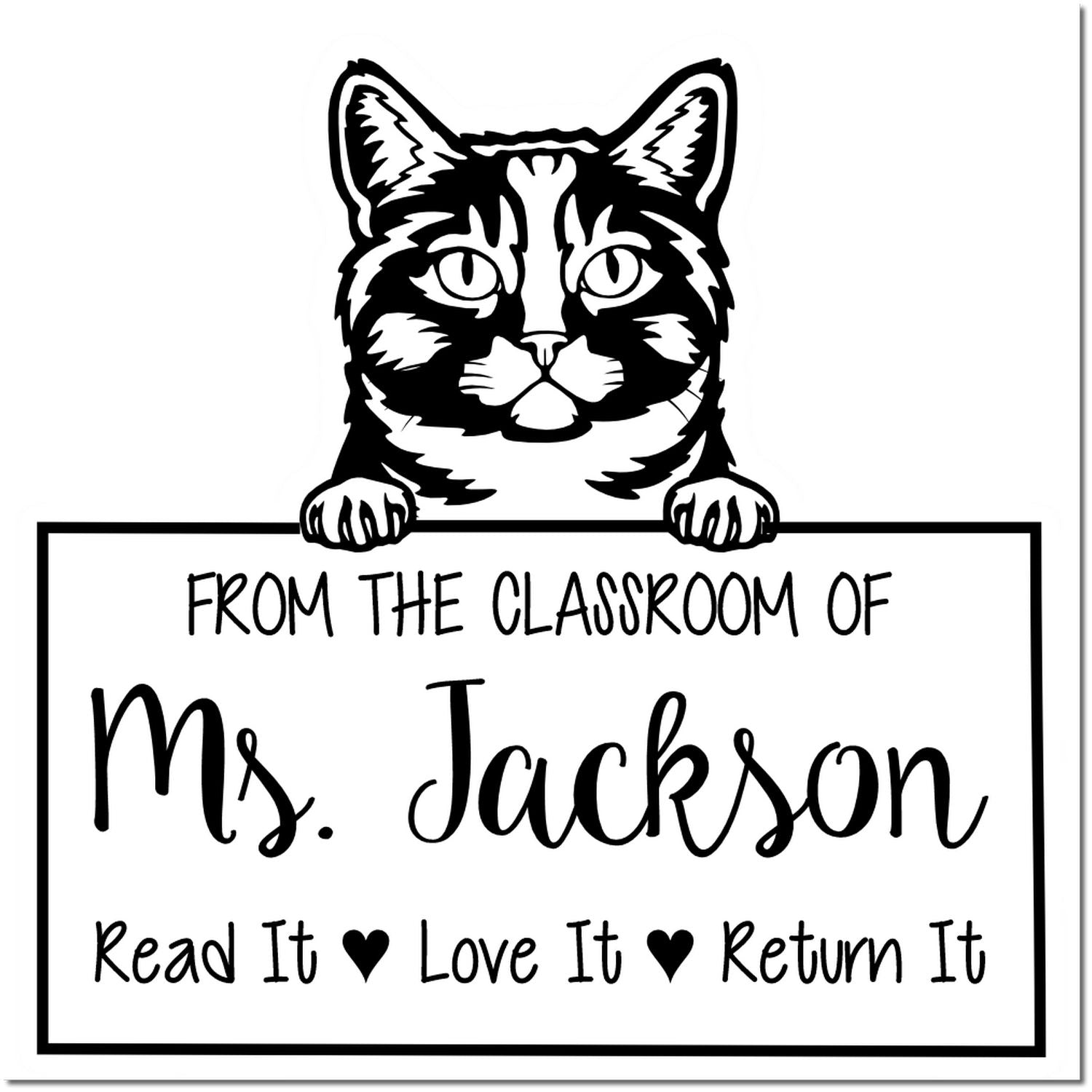 Munchkin Cat-Themed Chalk Dust Warrior Stamp - Engineer Seal Stamps