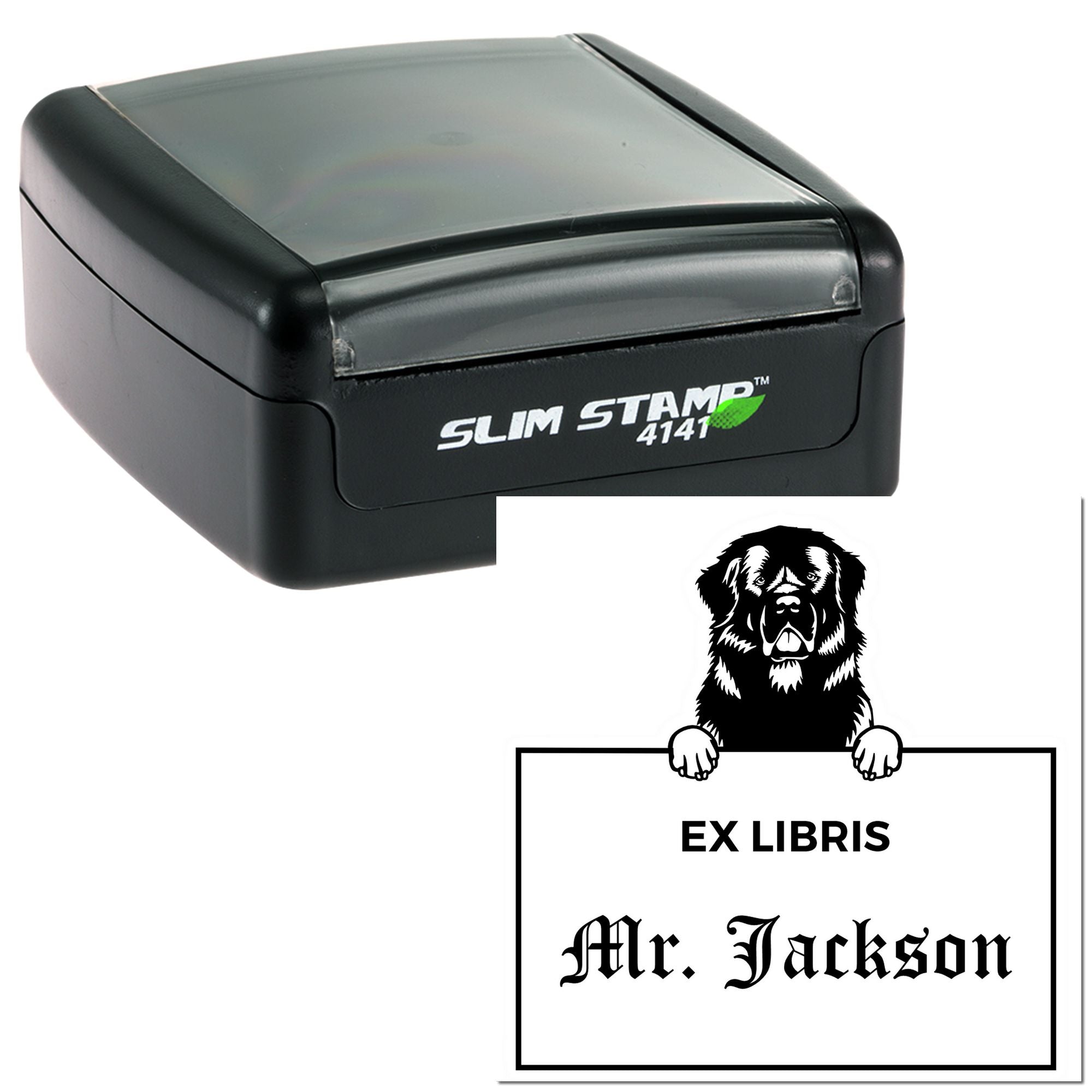 Newfoundland Personalized Ex Libris Stamper - Engineer Seal Stamps