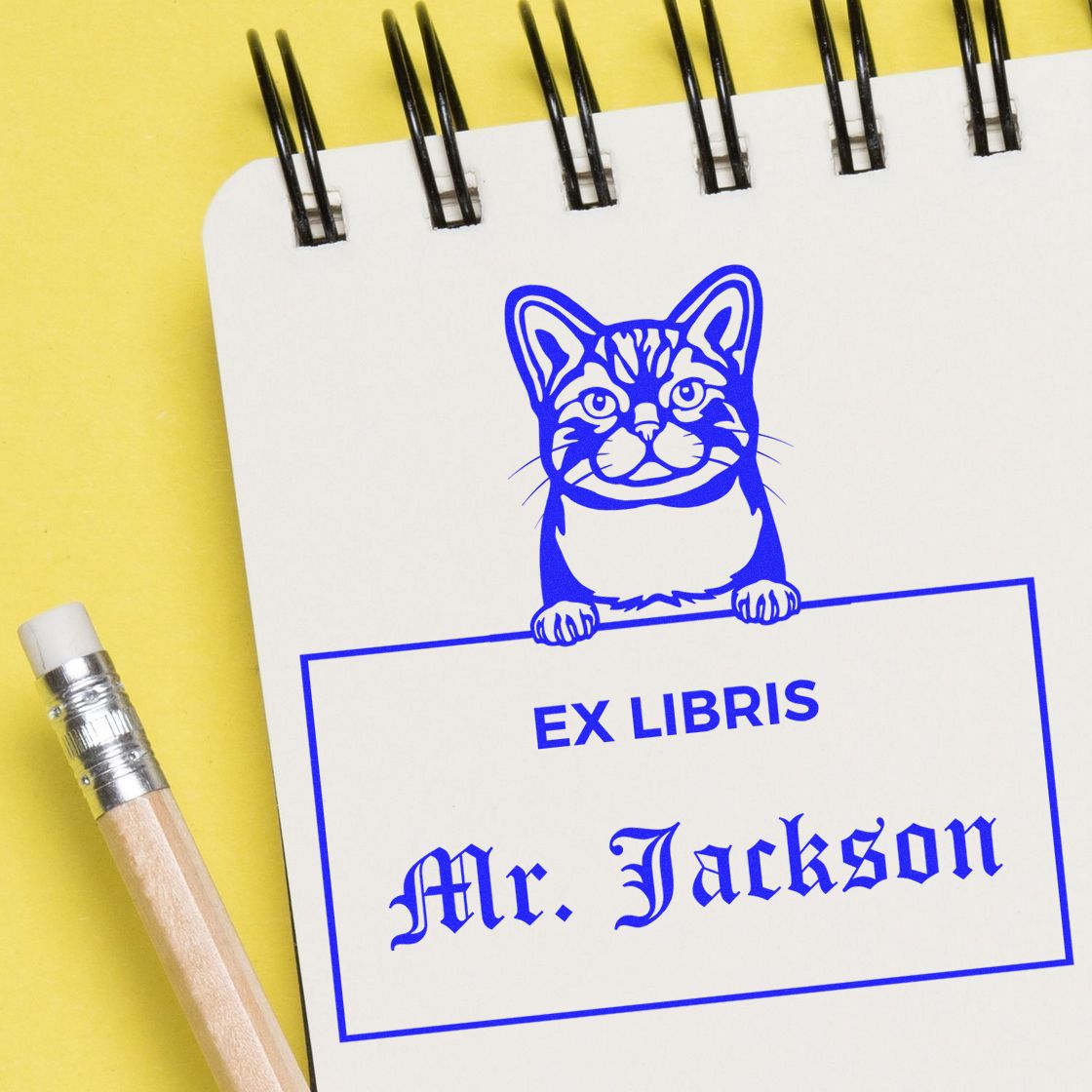 Self-Inking American Wirehair Custom Stamp - Engineer Seal Stamps