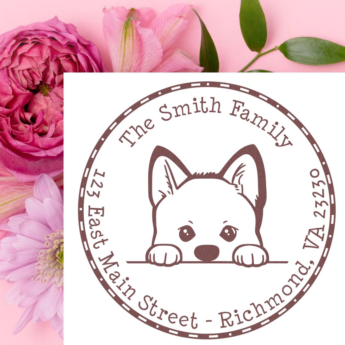 Slim Akita Customized Stamp - Engineer Seal Stamps