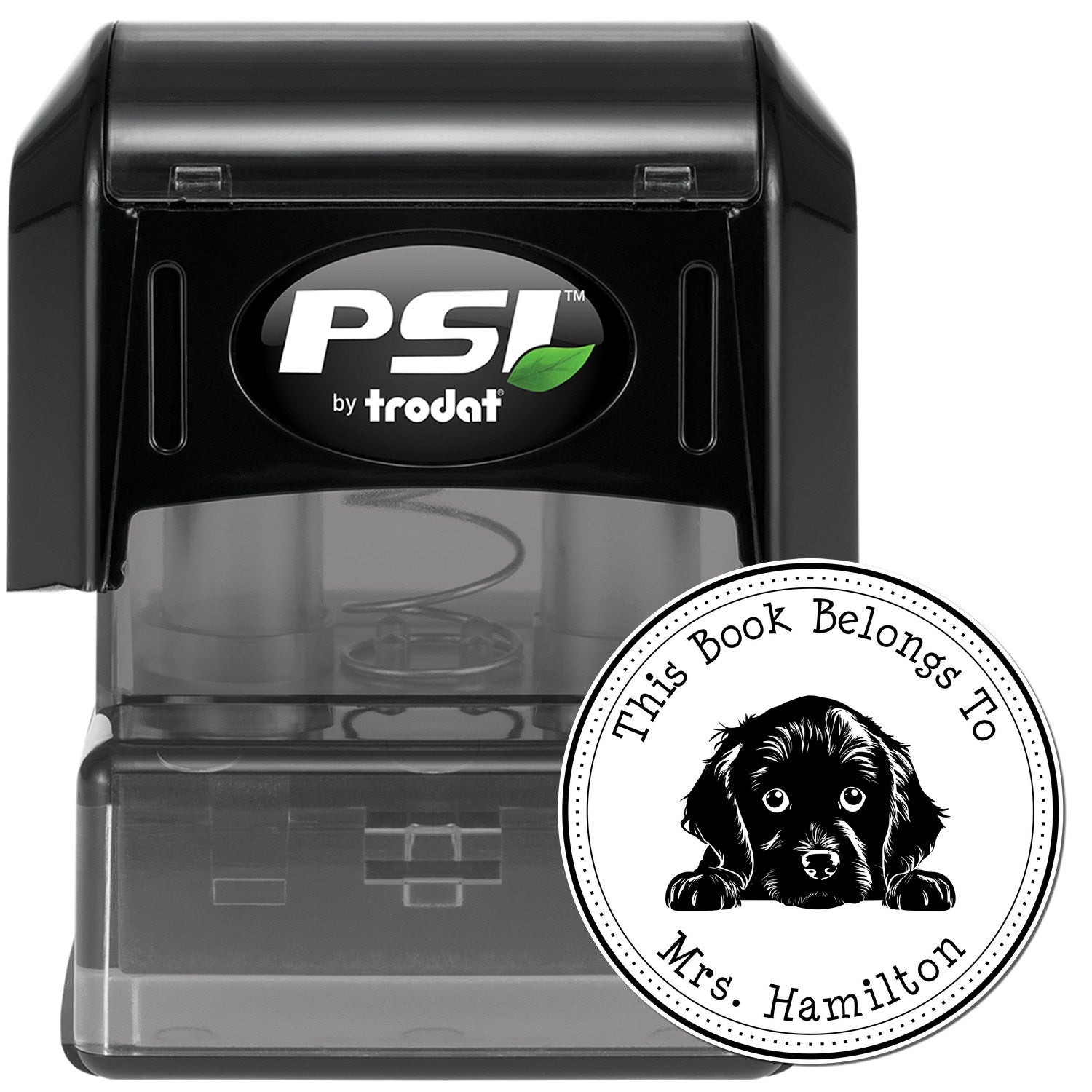 Boykin Spaniel Personalized From the Library of Stamper - Engineer Seal Stamps