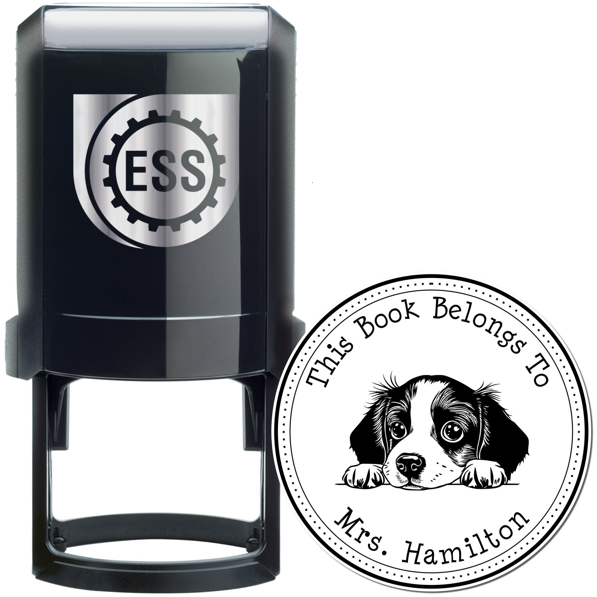 Self-Inking Brittany Customized Desk of Stamp - Engineer Seal Stamps