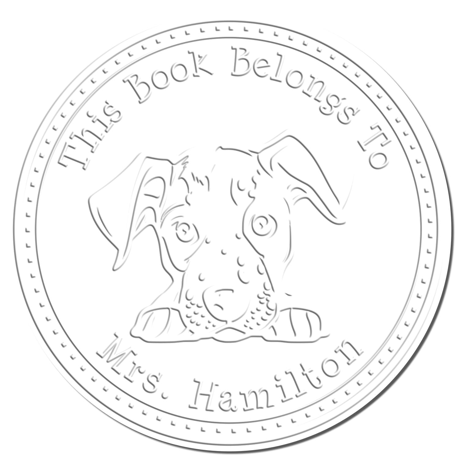 Desk Catahoula Custom-Made Embosser Seal - Engineer Seal Stamps