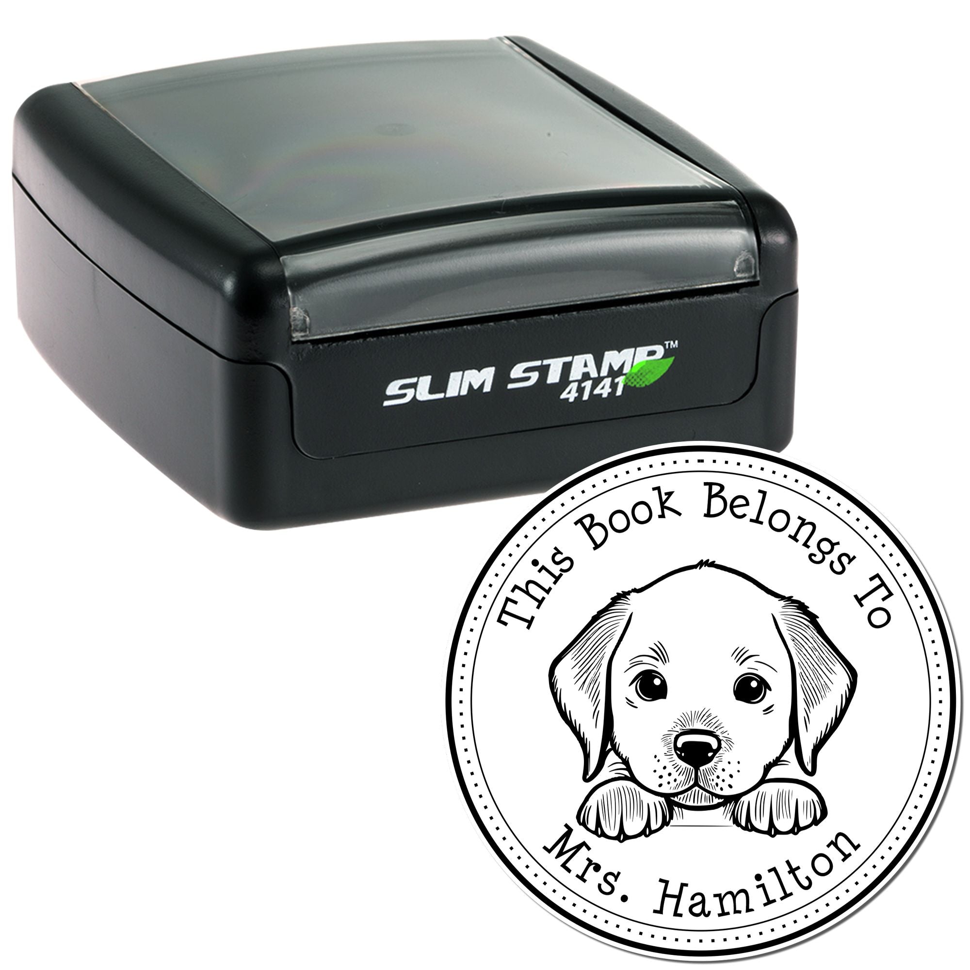Chesapeake Bay Retriever Customized Property of Stamp - Engineer Seal Stamps