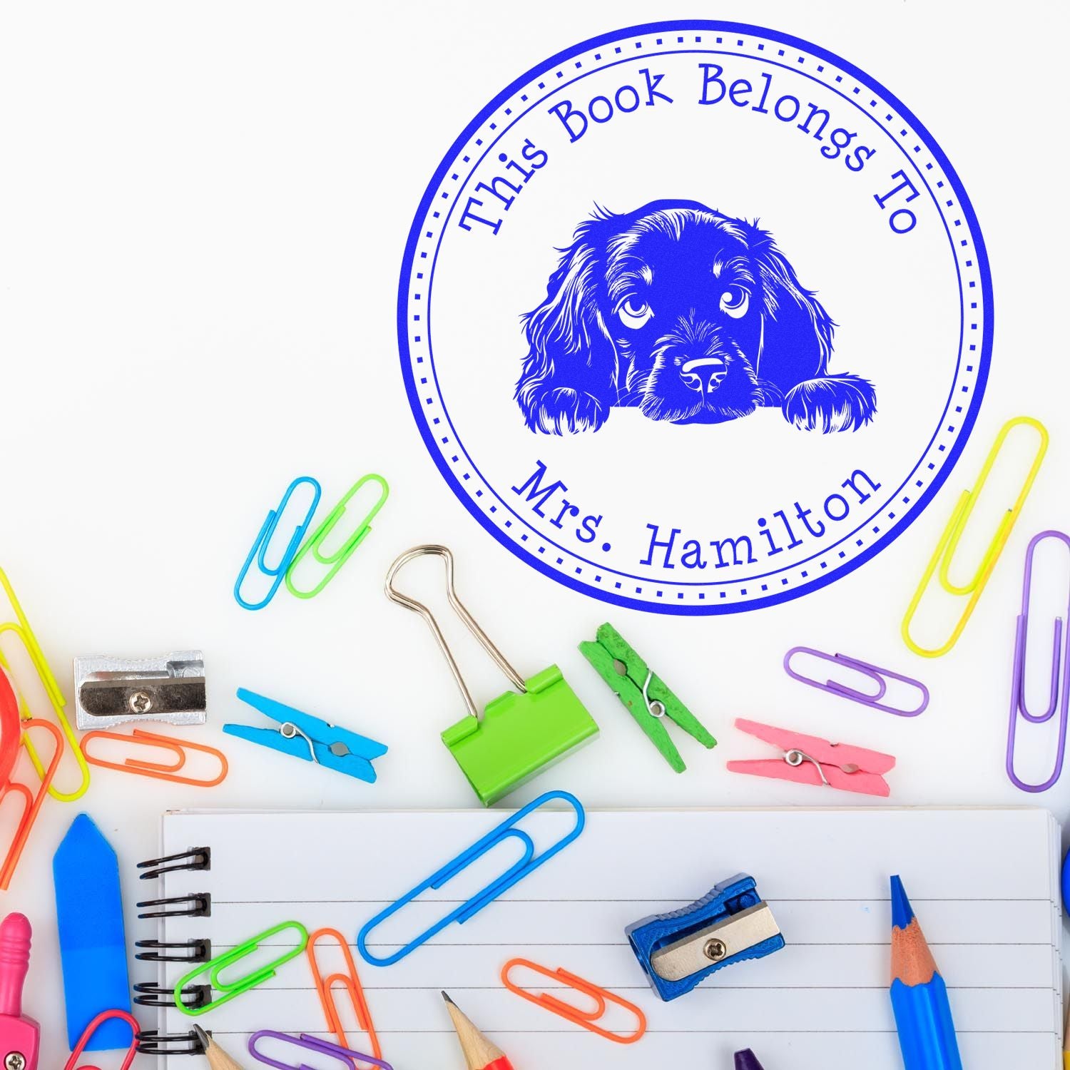 Gordon Setter Custom Library of Stamper - Engineer Seal Stamps