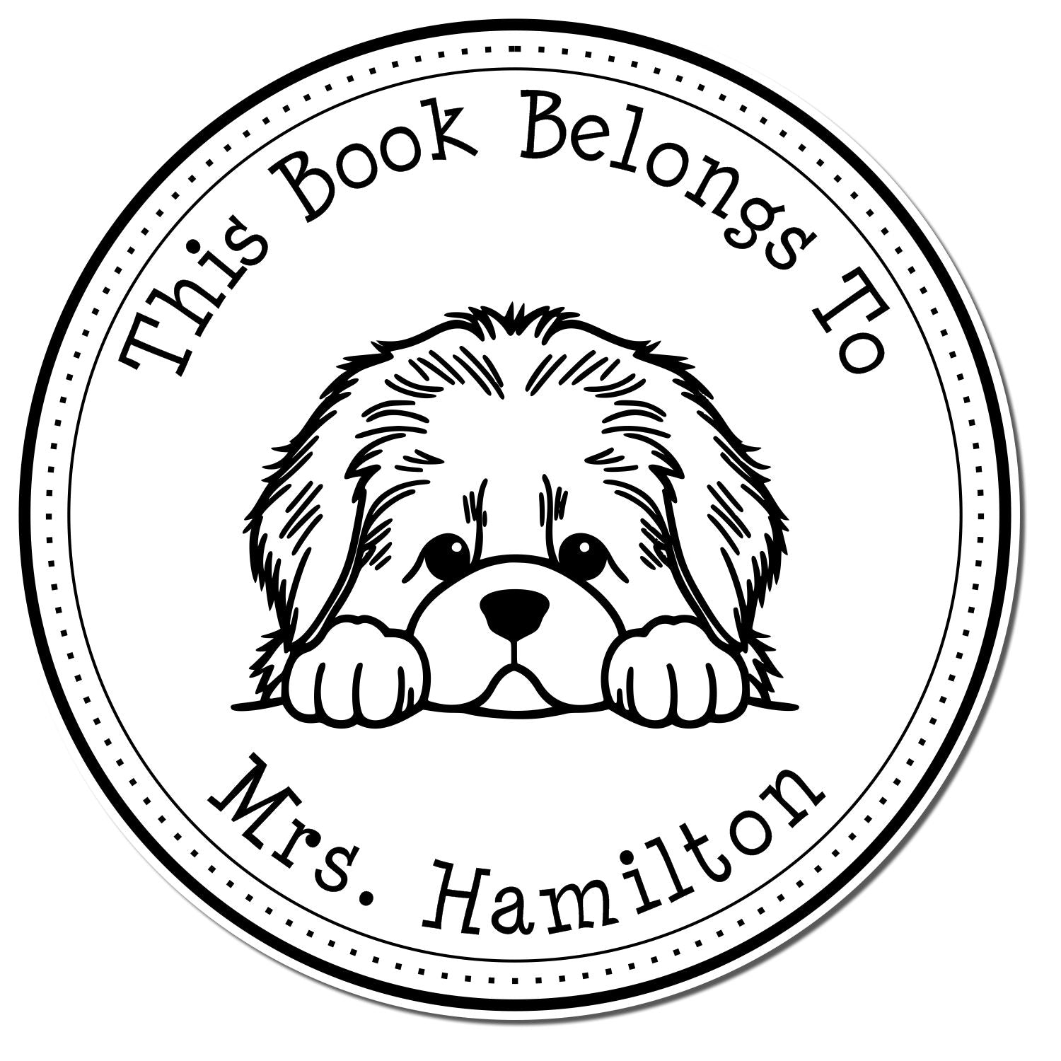 Newfoundland Customizable Desk of Stamp - Engineer Seal Stamps