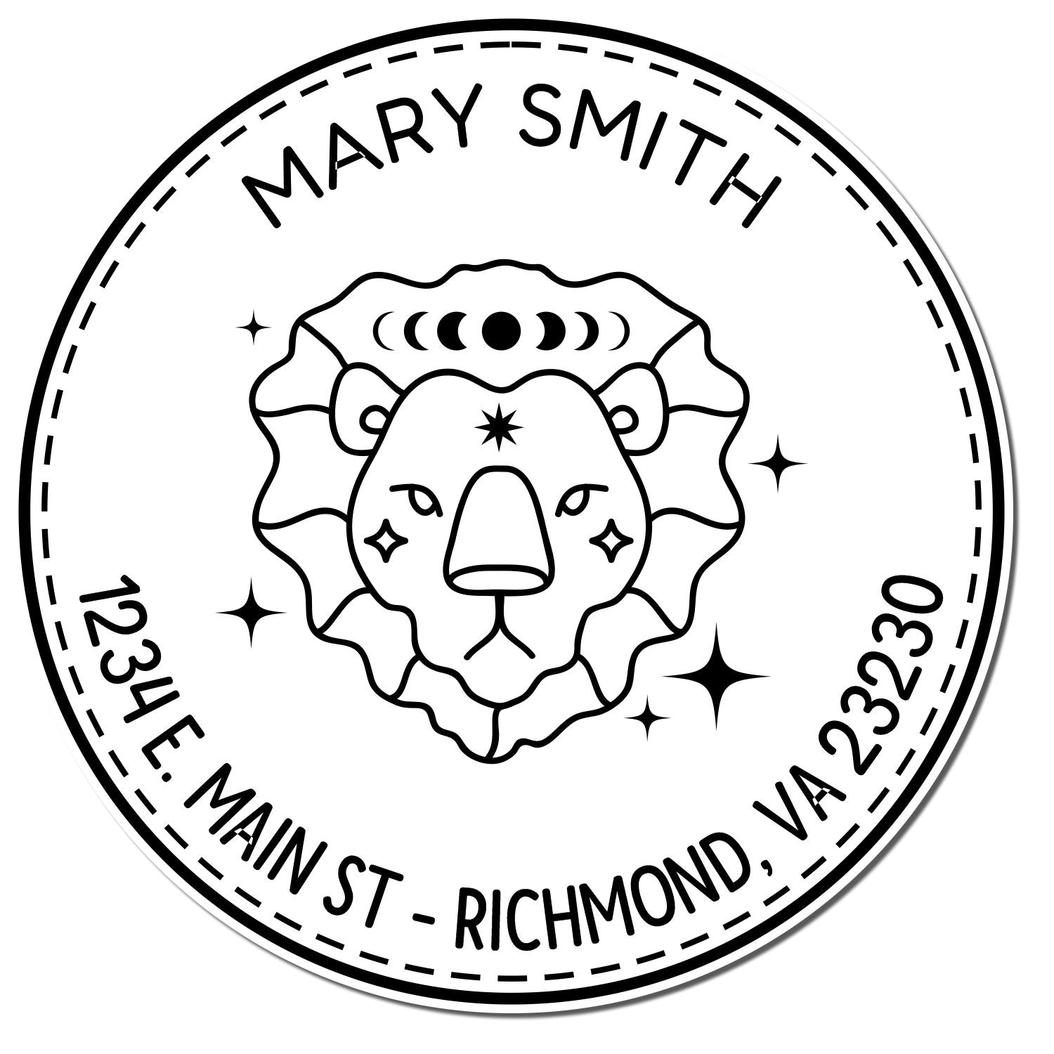 PSI Pre-Inked Leadership Leo Custom Home Stamper - Engineer Seal Stamps