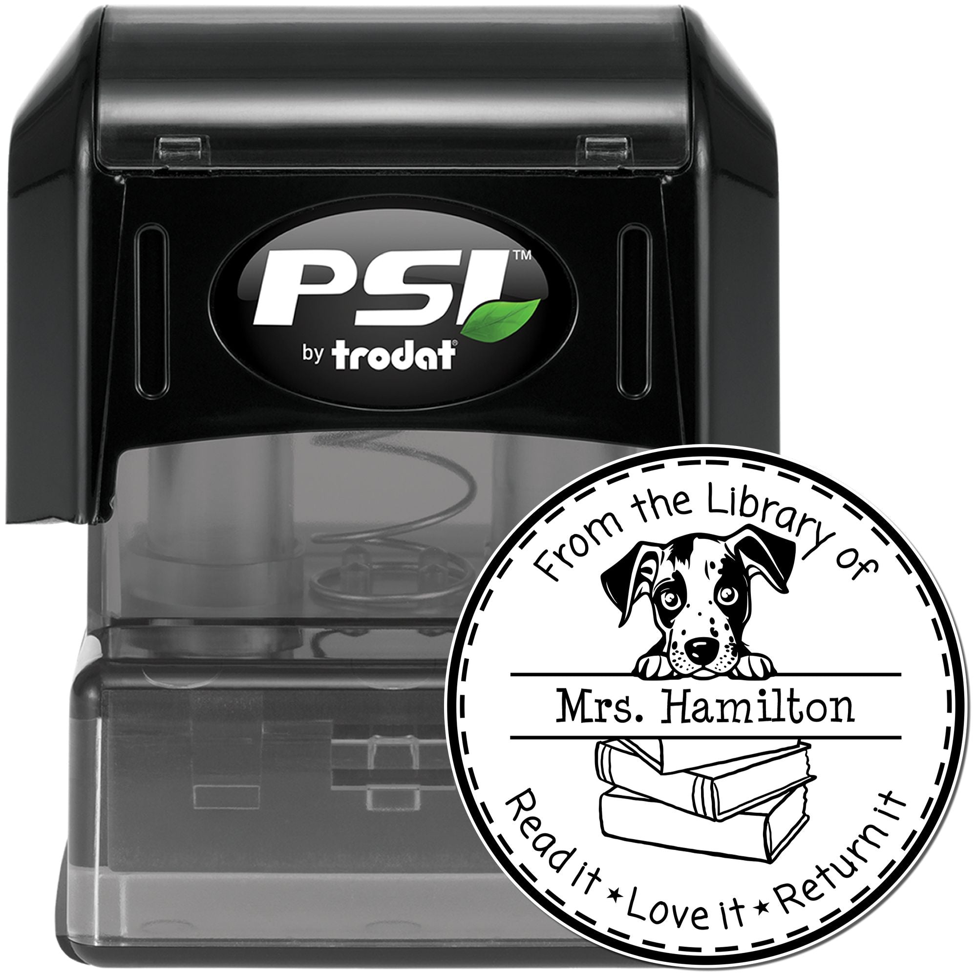Catahoula Custom Private Library Stamper - Engineer Seal Stamps