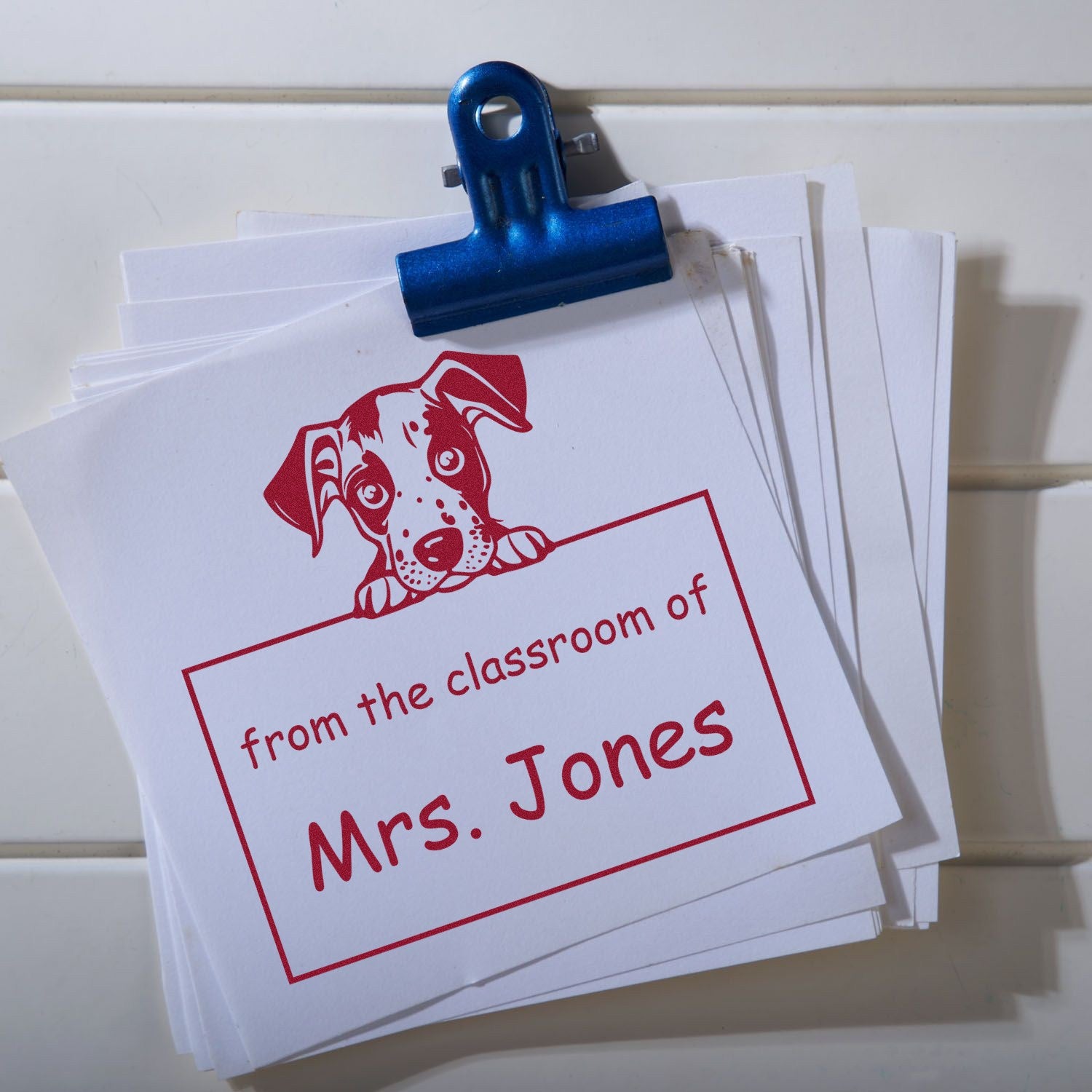 Self-Inking Catahoula Pet Themed Read It Love It Return It Personalized Stamper - Engineer Seal Stamps