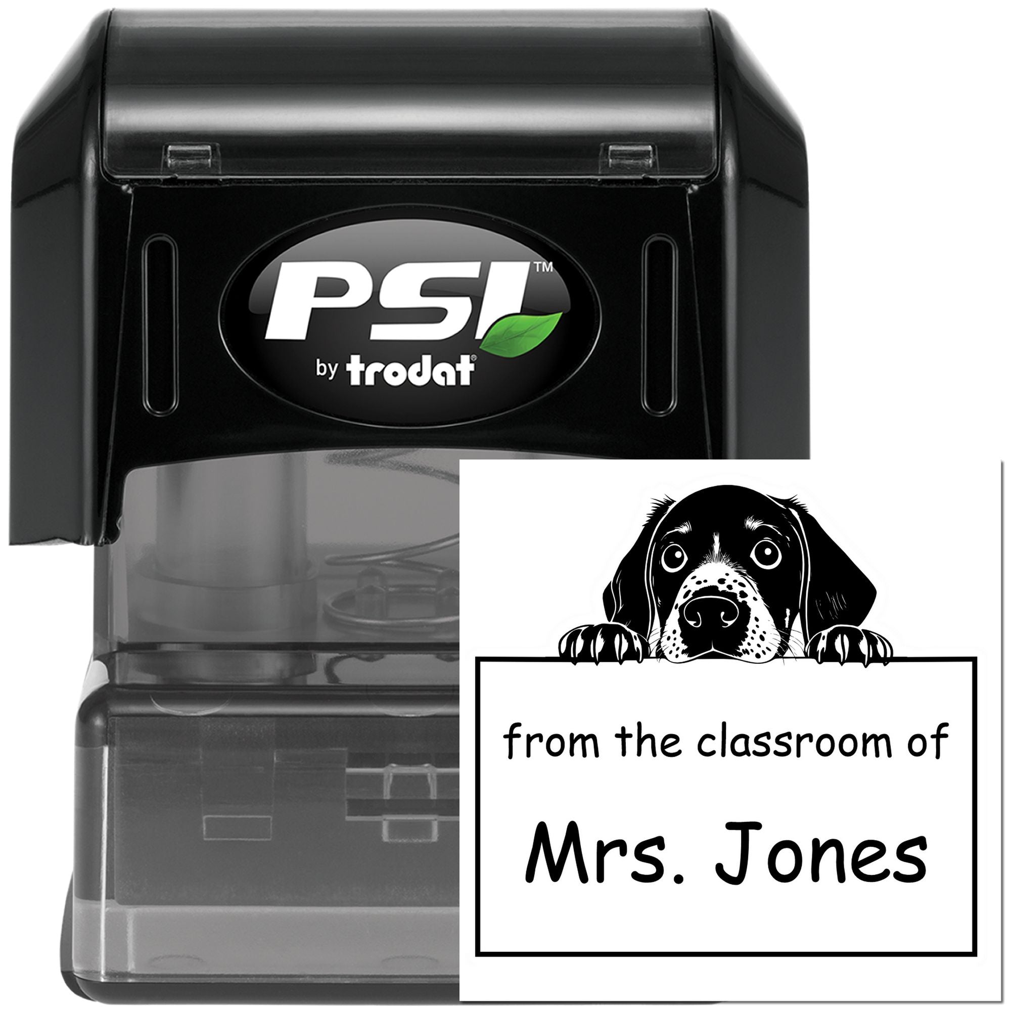 PSI Pre-Inked German Shorthaired Pointer Personalized Read It Love It Return It For Book Lovers Stamp - Engineer Seal Stamps