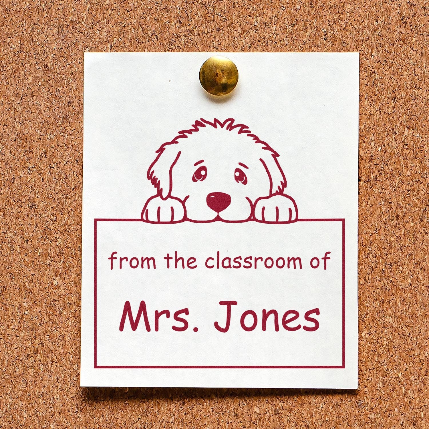 Great Pyrenees Personalizable Read It Love It Return It Customized Stamper Pre-Inked - Engineer Seal Stamps