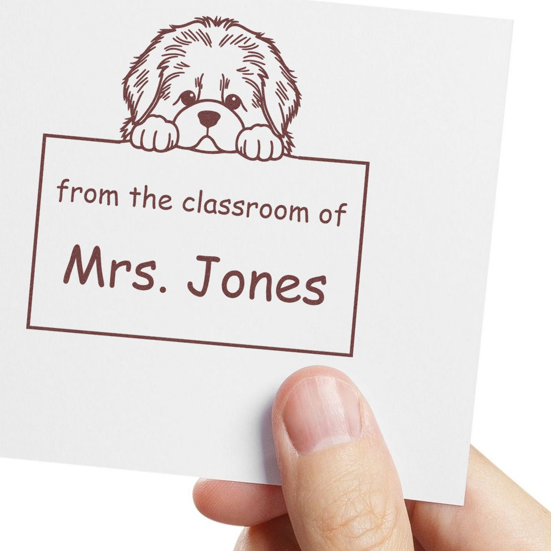 Newfoundland Personalizable Librarian Stamper Pre-Inked - Engineer Seal Stamps