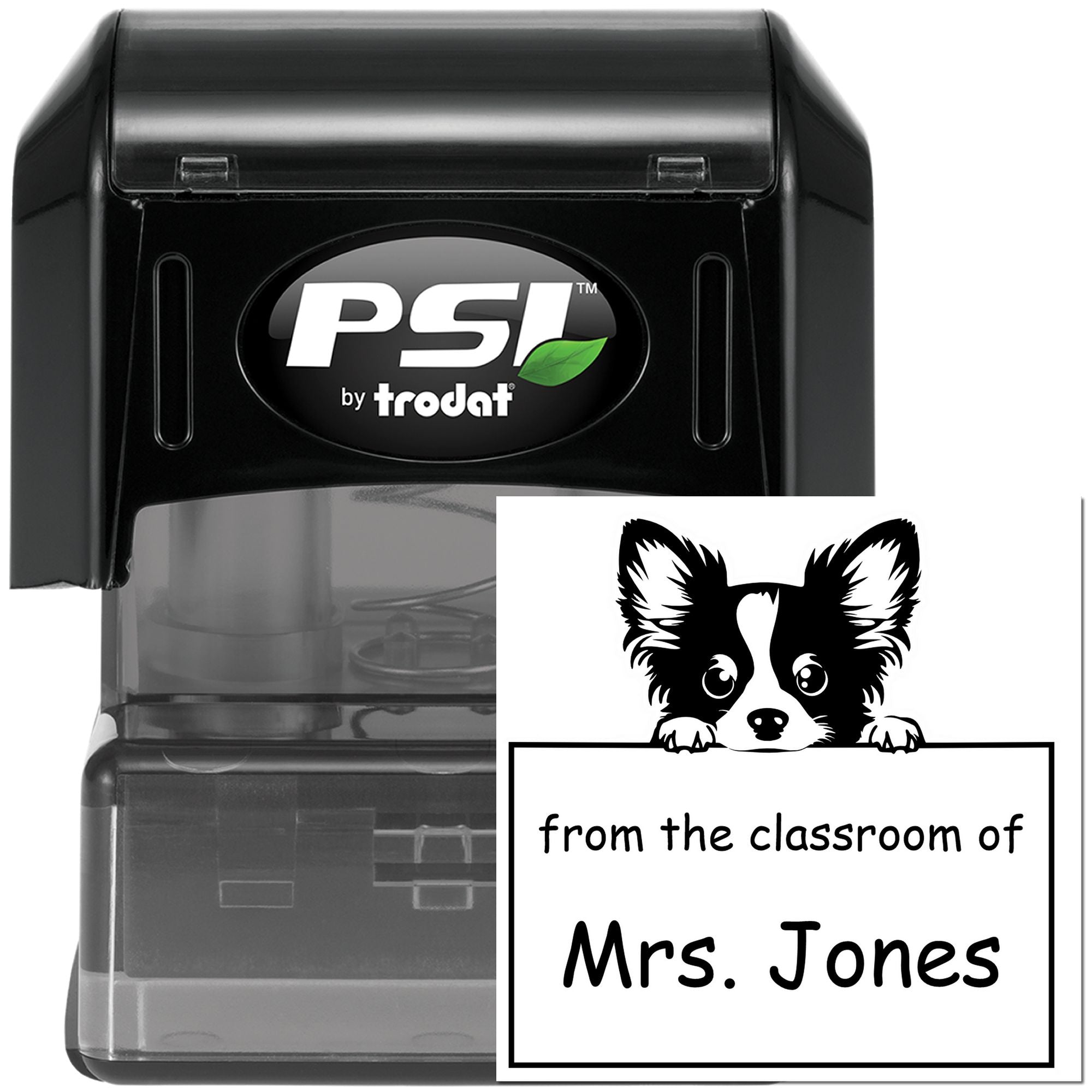 PSI Pre-Inked Papillon Personalized Learning Enthusiast Stamp - Engineer Seal Stamps