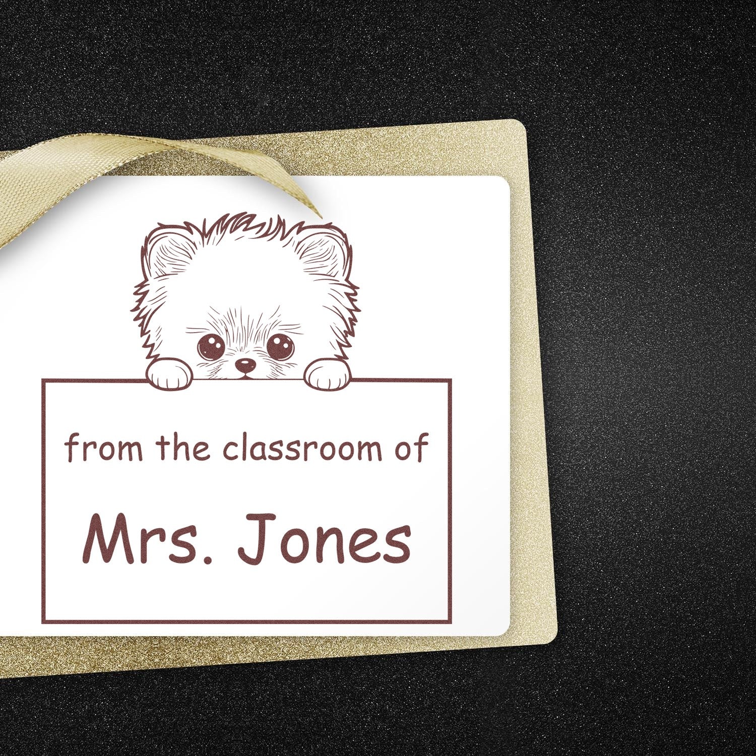 Self-Inking Pomeranian Pet Themed Homework Hero Stamp - Engineer Seal Stamps