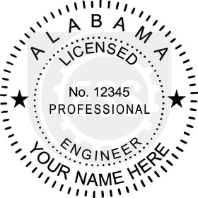 Alabama Engineer Seal Setup