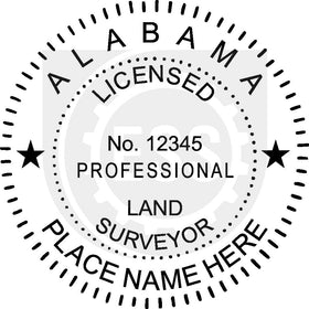 Alabama Land Surveyor Seal Setup