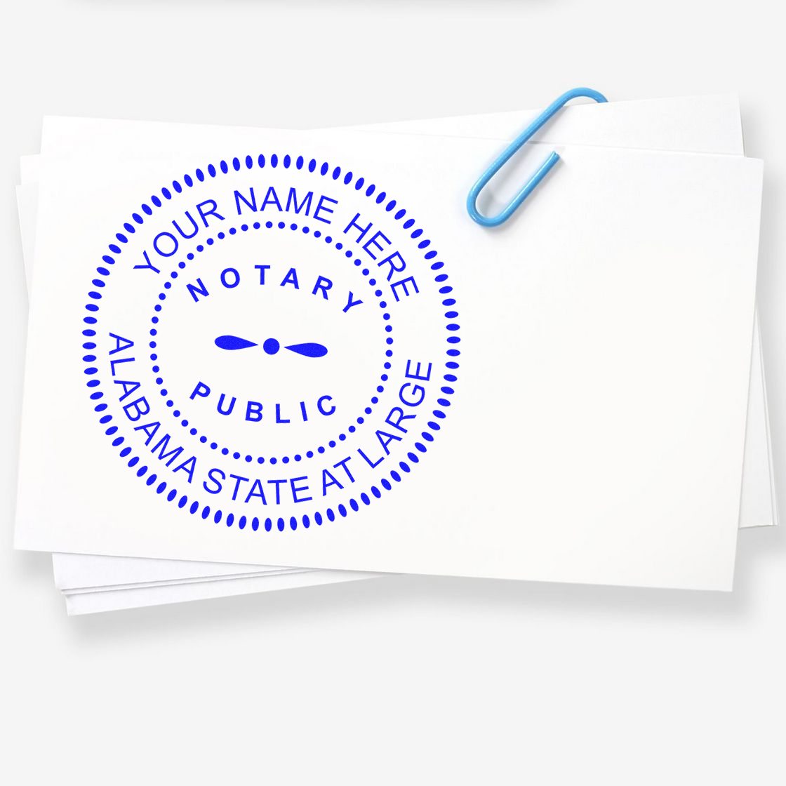 Self Inking Notary Supply Kit for Alabama - Engineer Seal Stamps