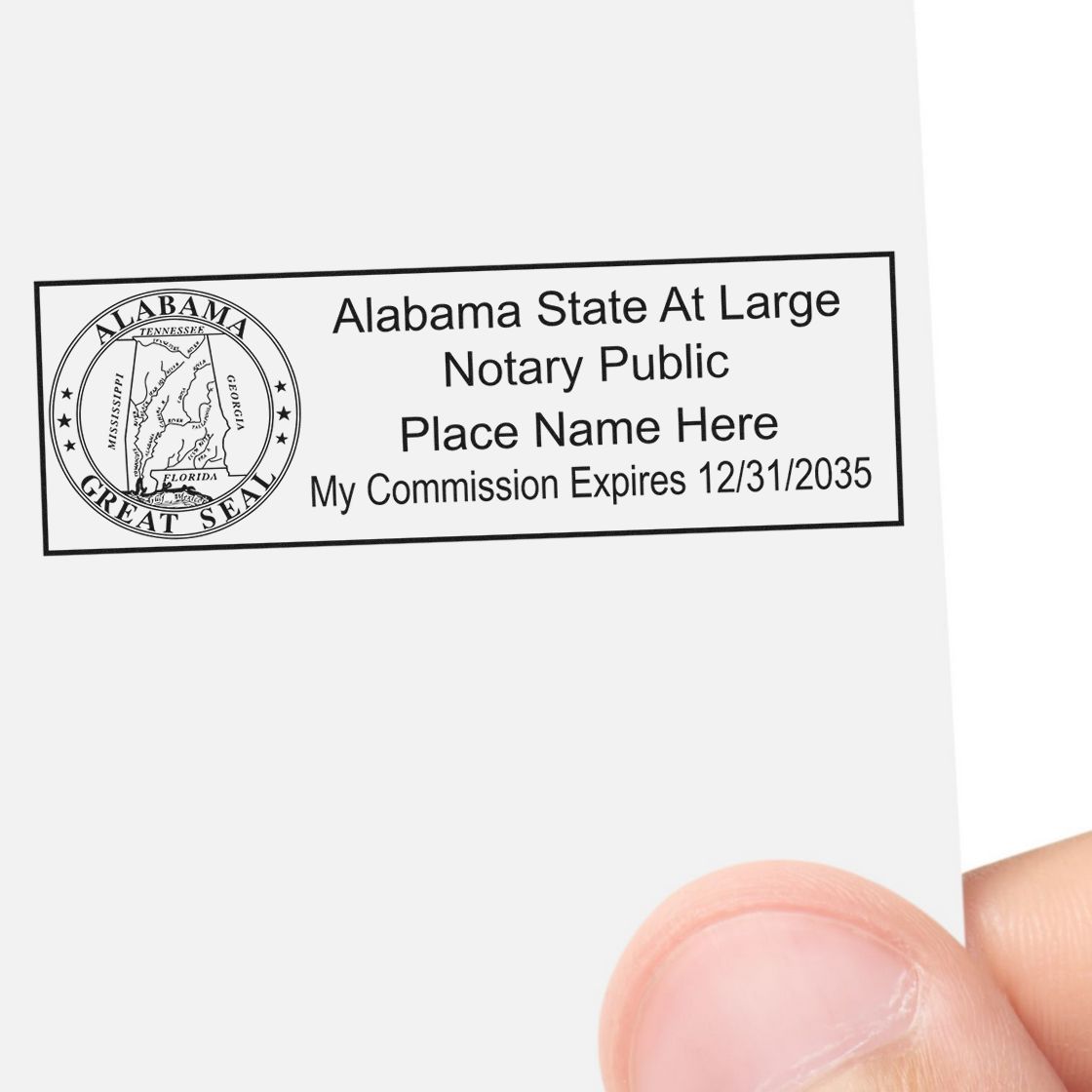 Alabama Notary Stamp and Seal Value Kit - Engineer Seal Stamps
