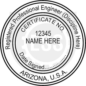 Arizona Engineer Seal Setup