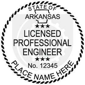 Arkansas Engineer Seal Setup