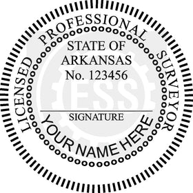 Arkansas Land Surveyor Seal Setup