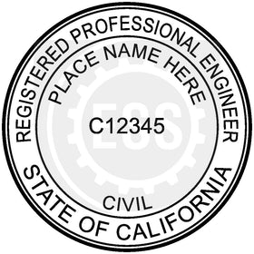 California Engineer Seal Setup