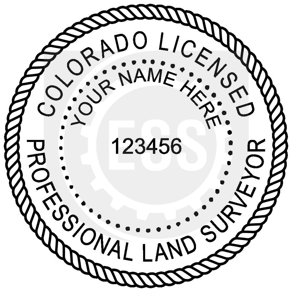 Colorado Land Surveyor Seal Setup