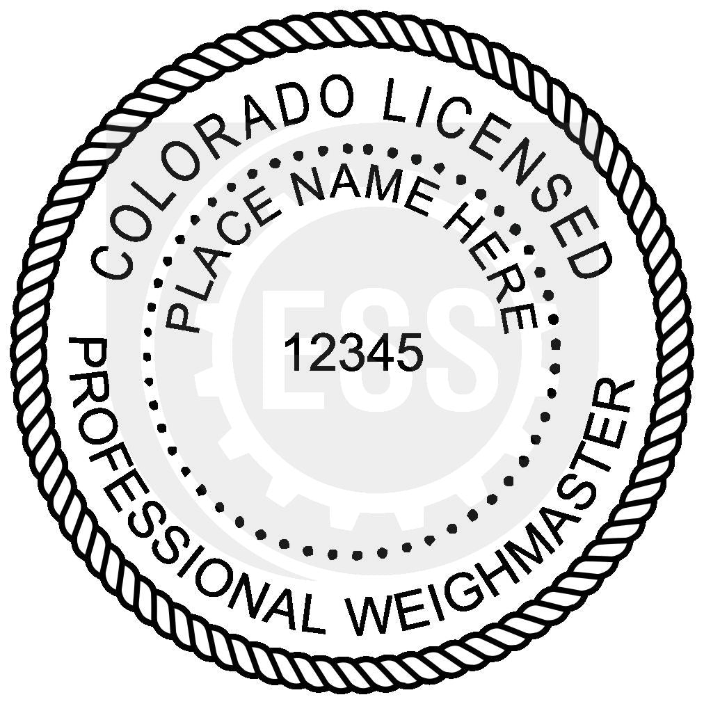 Colorado Public Weighmaster Seal Setup