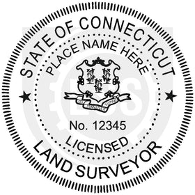 Connecticut Land Surveyor Seal Setup