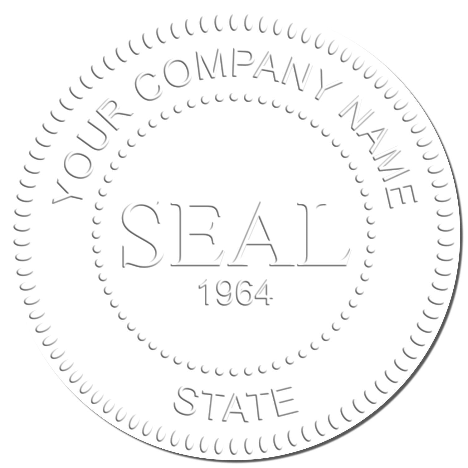 Gift Standard Seal with Date - Engineer Seal Stamps
