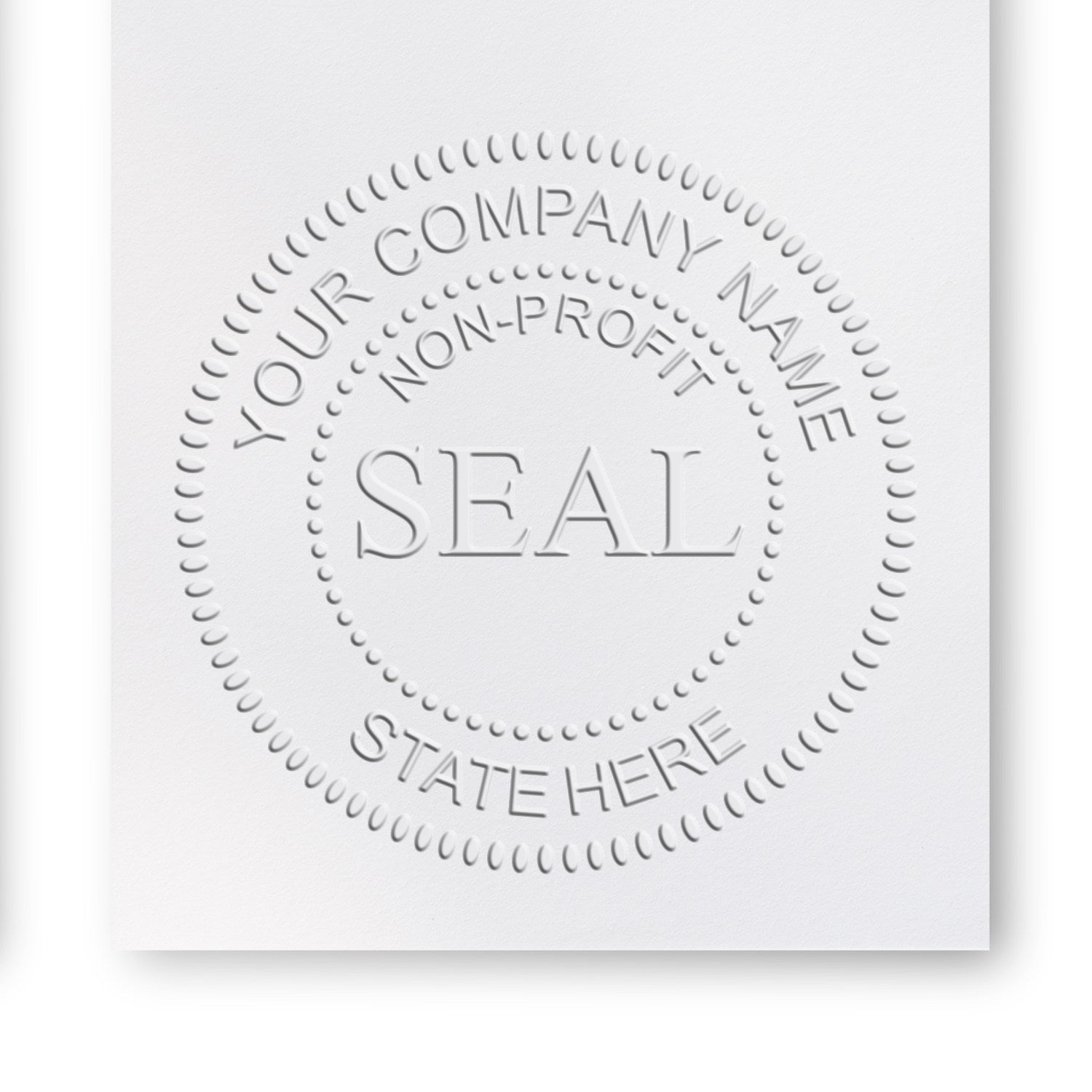 Desk Non-Profit Seal - Engineer Seal Stamps