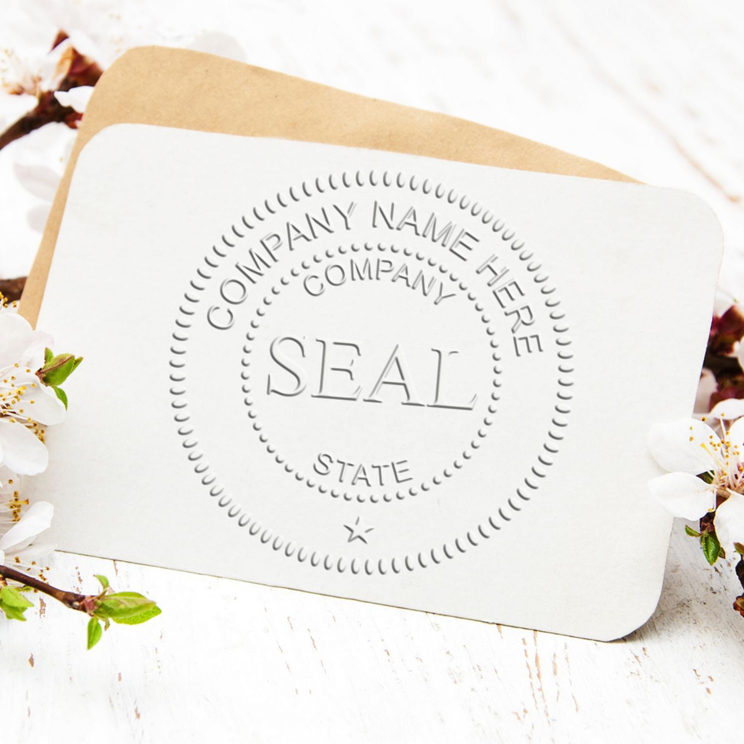 Handheld Company Seal - Engineer Seal Stamps