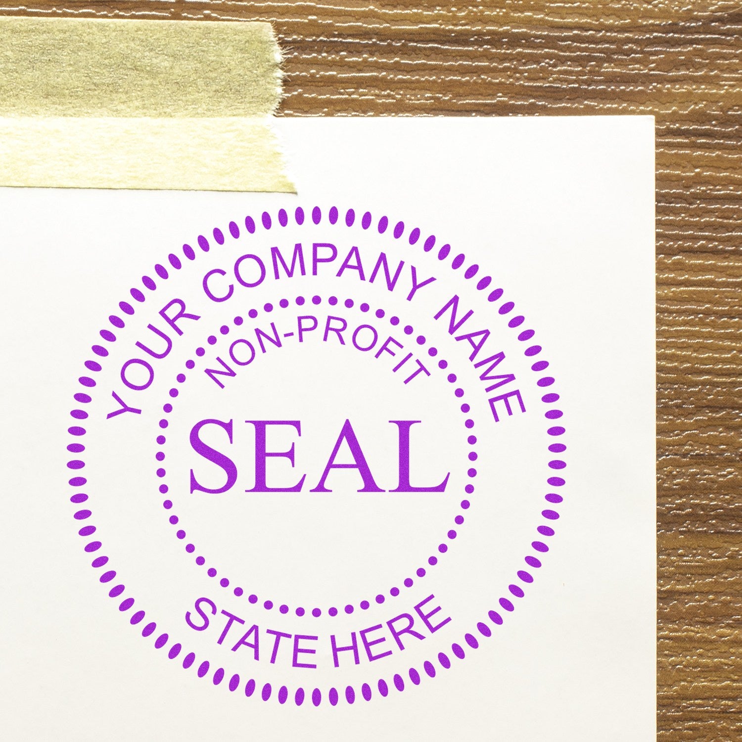 PSI Pre-Inked Non-Profit Seal Stamp - Engineer Seal Stamps