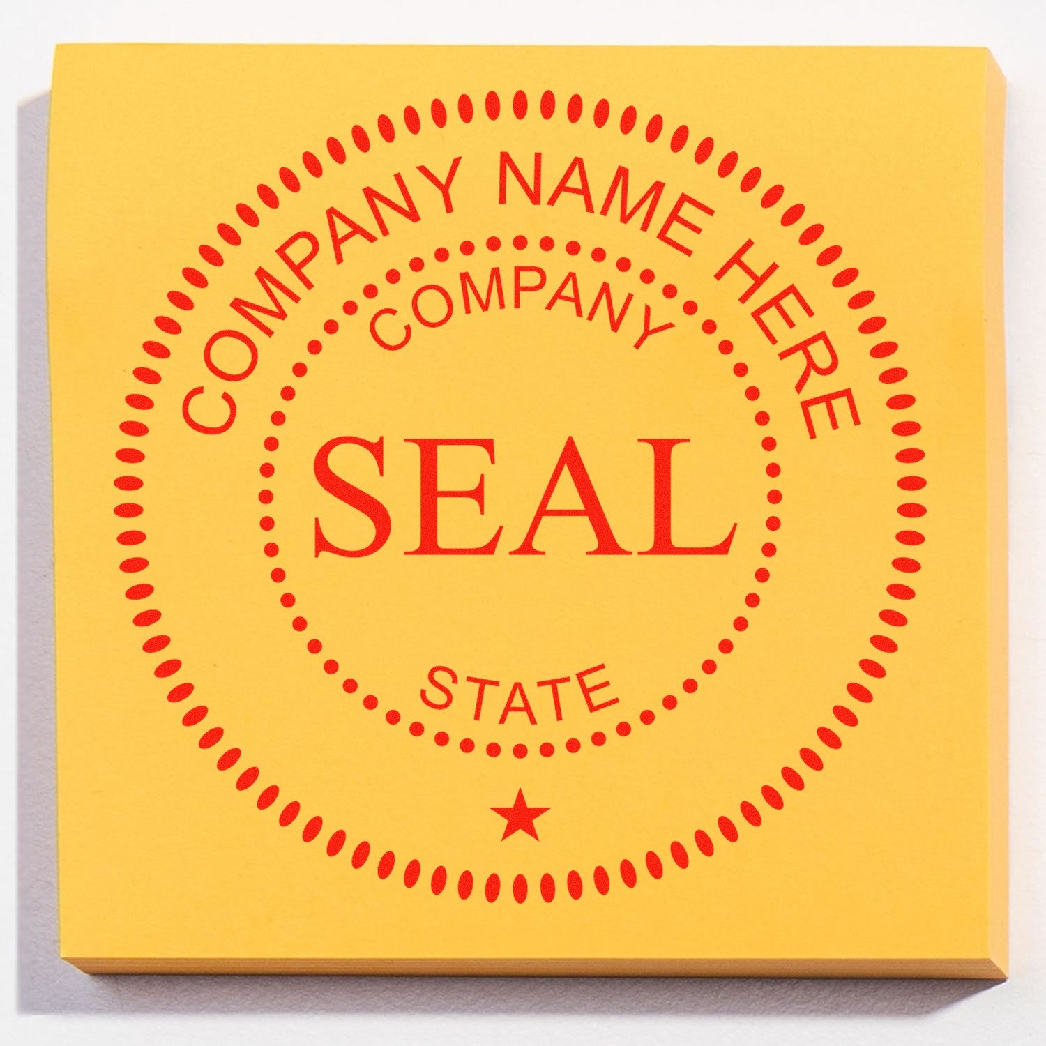 Desk Company Stamp and Seal Bundle - Engineer Seal Stamps