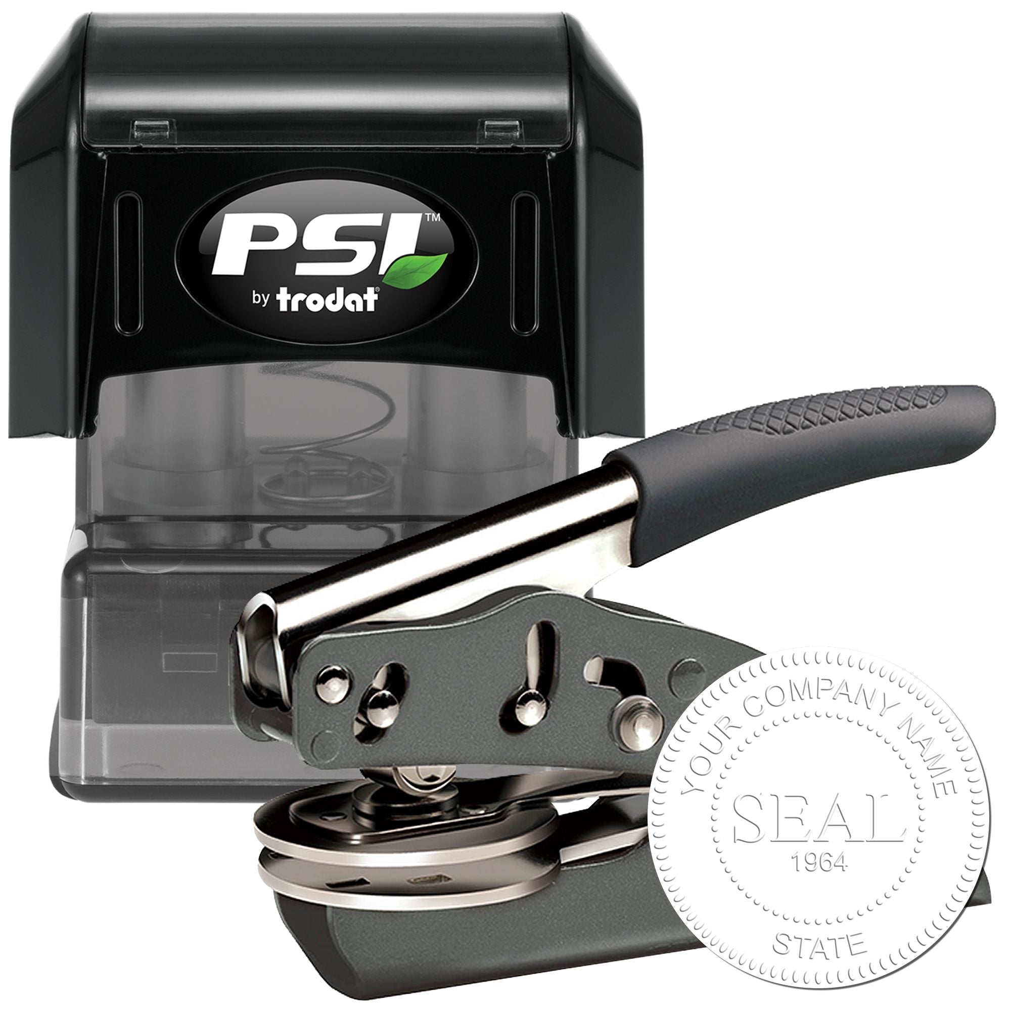 Soft Seal Standard Seal with Date Combo with PSI Stamp - Engineer Seal Stamps