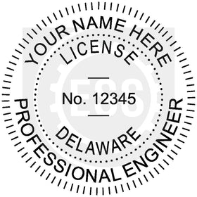 Delaware Engineer Seal Setup