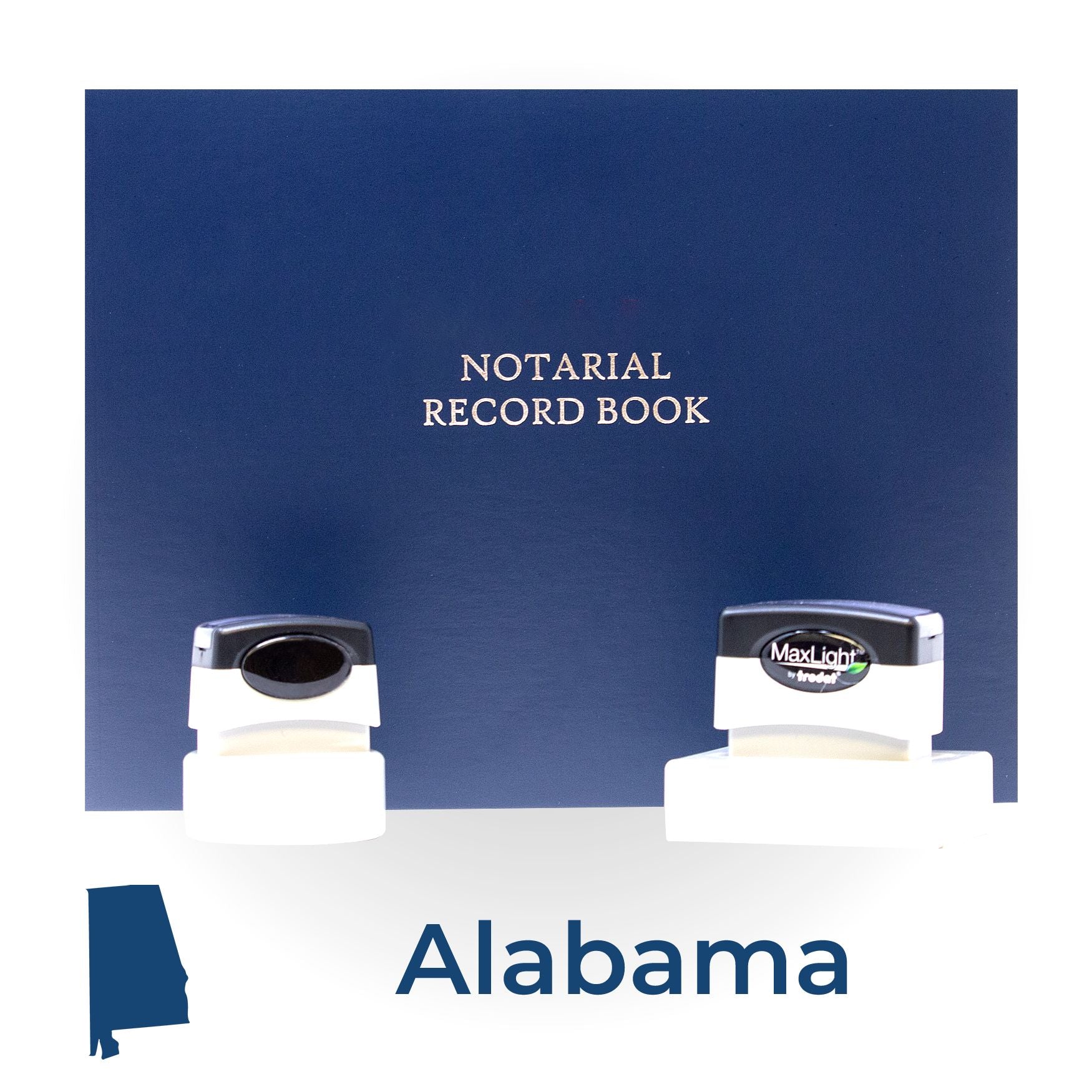 MaxLight Notary Stamp Kit for Alabama - Engineer Seal Stamps