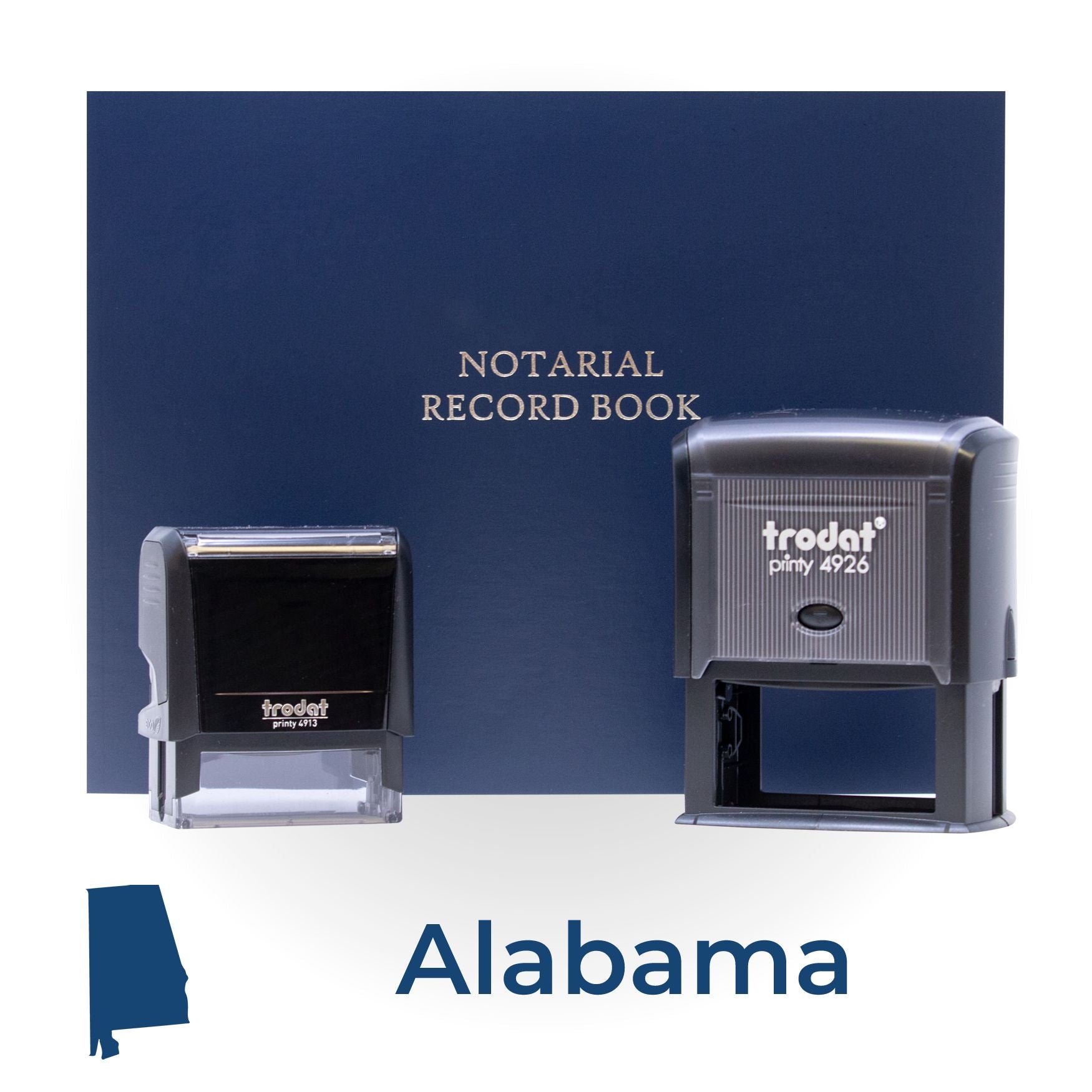 Alabama Self Inking Notary Starter Kit - Engineer Seal Stamps