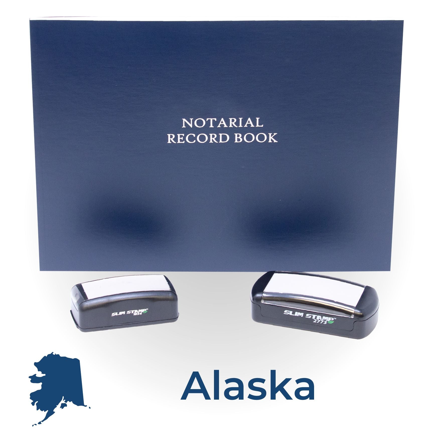 Alaska Notary Kit with Notary Slim Stamps - Engineer Seal Stamps