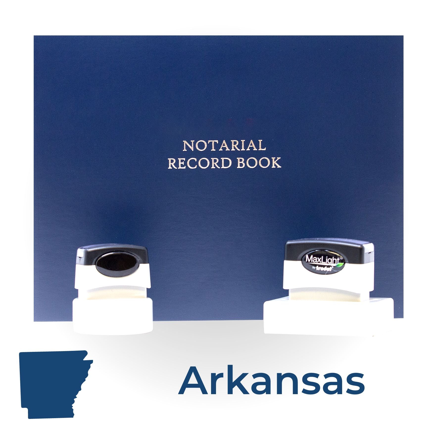MaxLight Notary Stamp Kit for Arkansas - Engineer Seal Stamps
