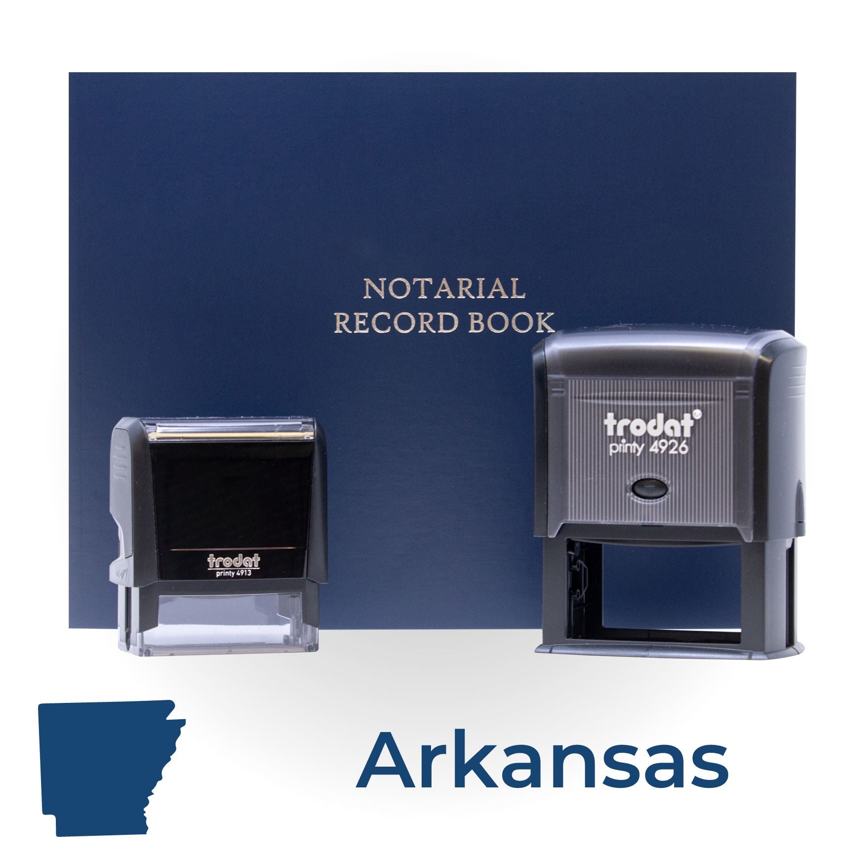 Arkansas Self Inking Notary Starter Kit - Engineer Seal Stamps