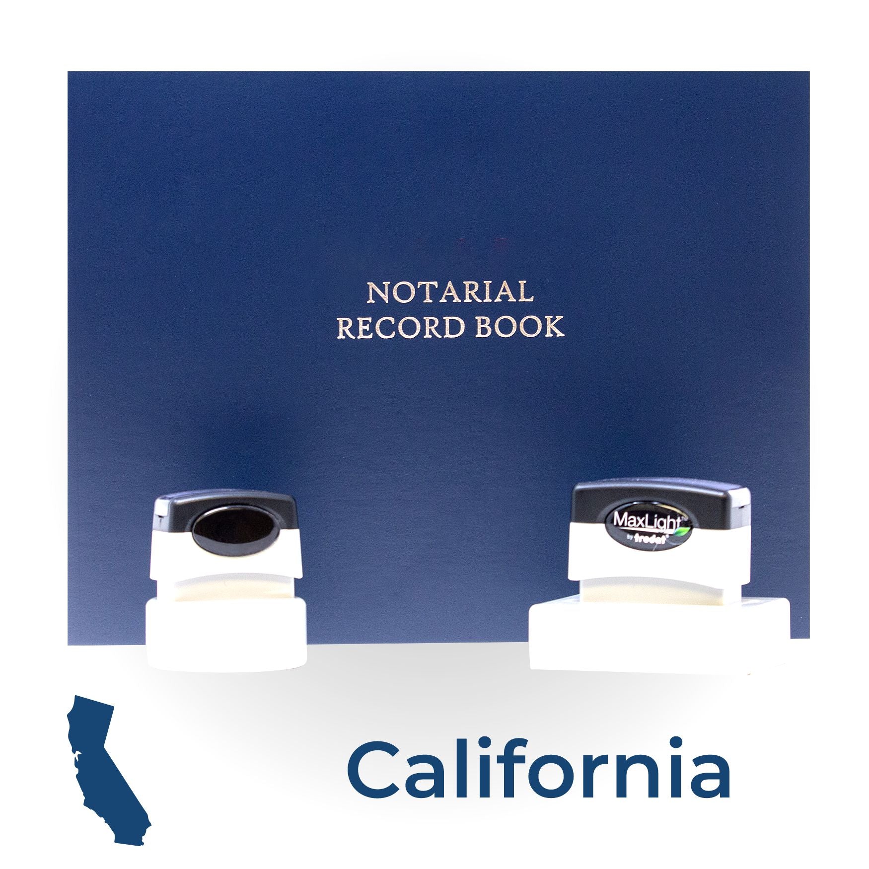 MaxLight Notary Stamp Kit for California - Engineer Seal Stamps